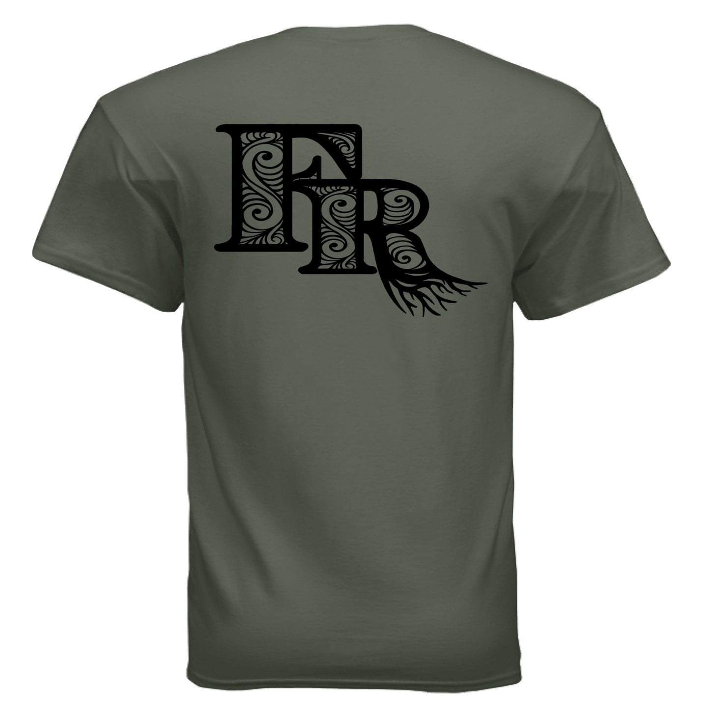 MILITARY GREEN - BACK