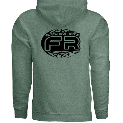 Heather Sport Dark Green - BACK