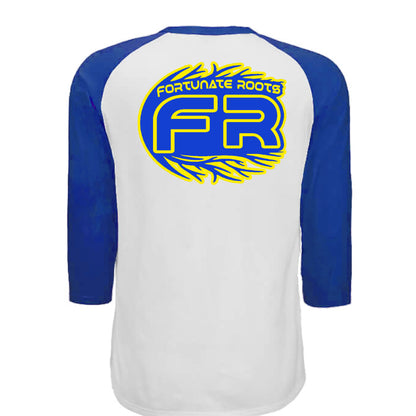 WHITE / ROYAL - BACK