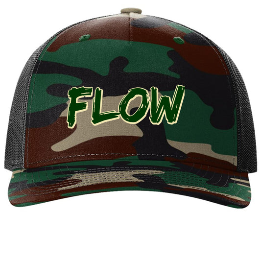 Green Camo/ Black - FRONT