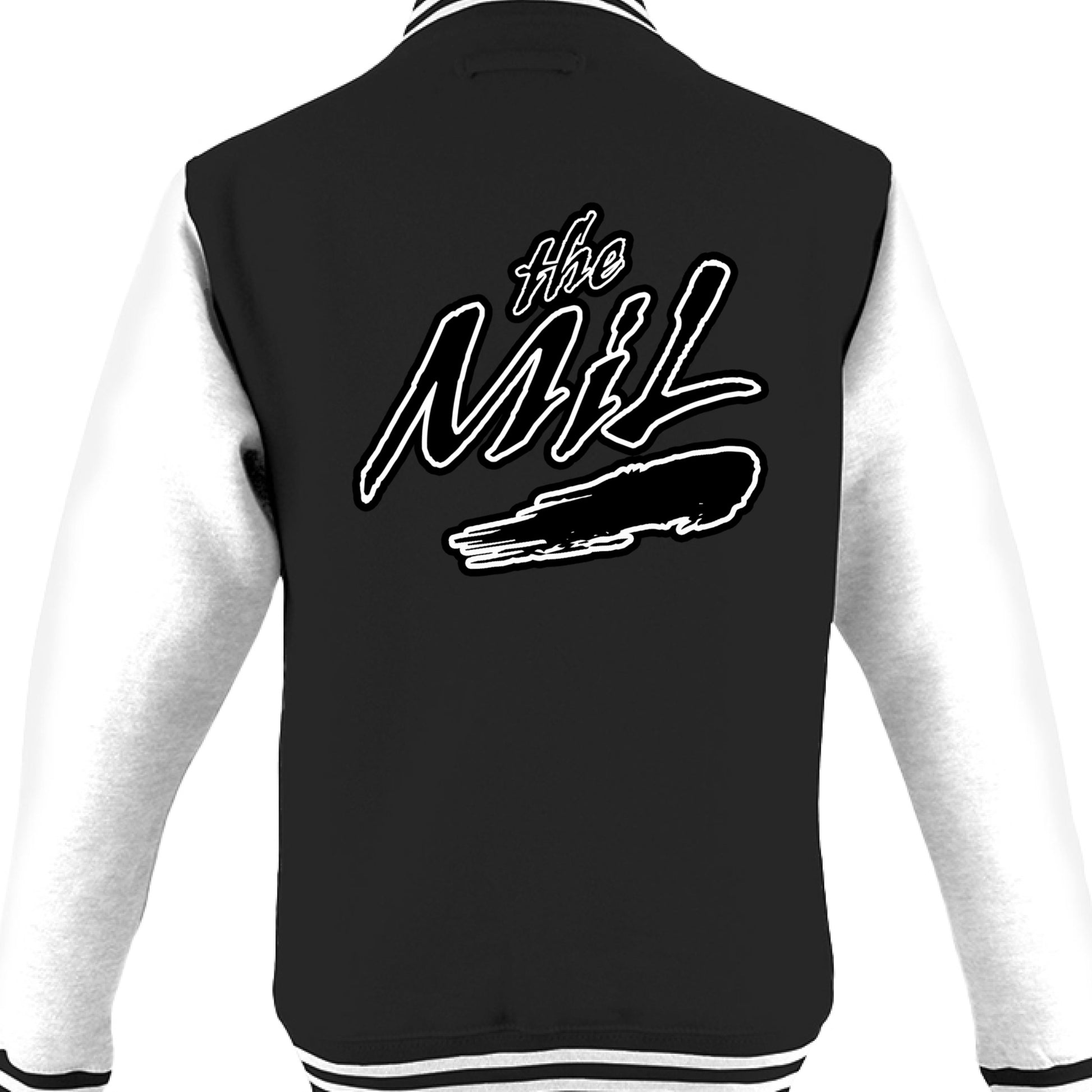 JET BLACK/ WHITE - BACK