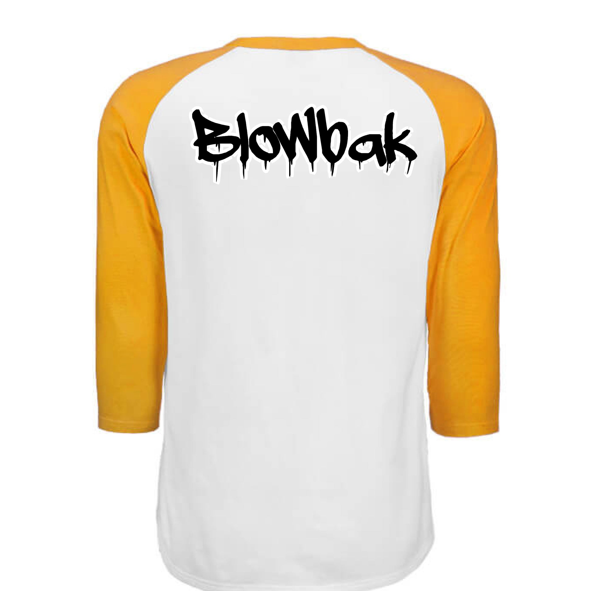 WHITE / GOLD - BACK