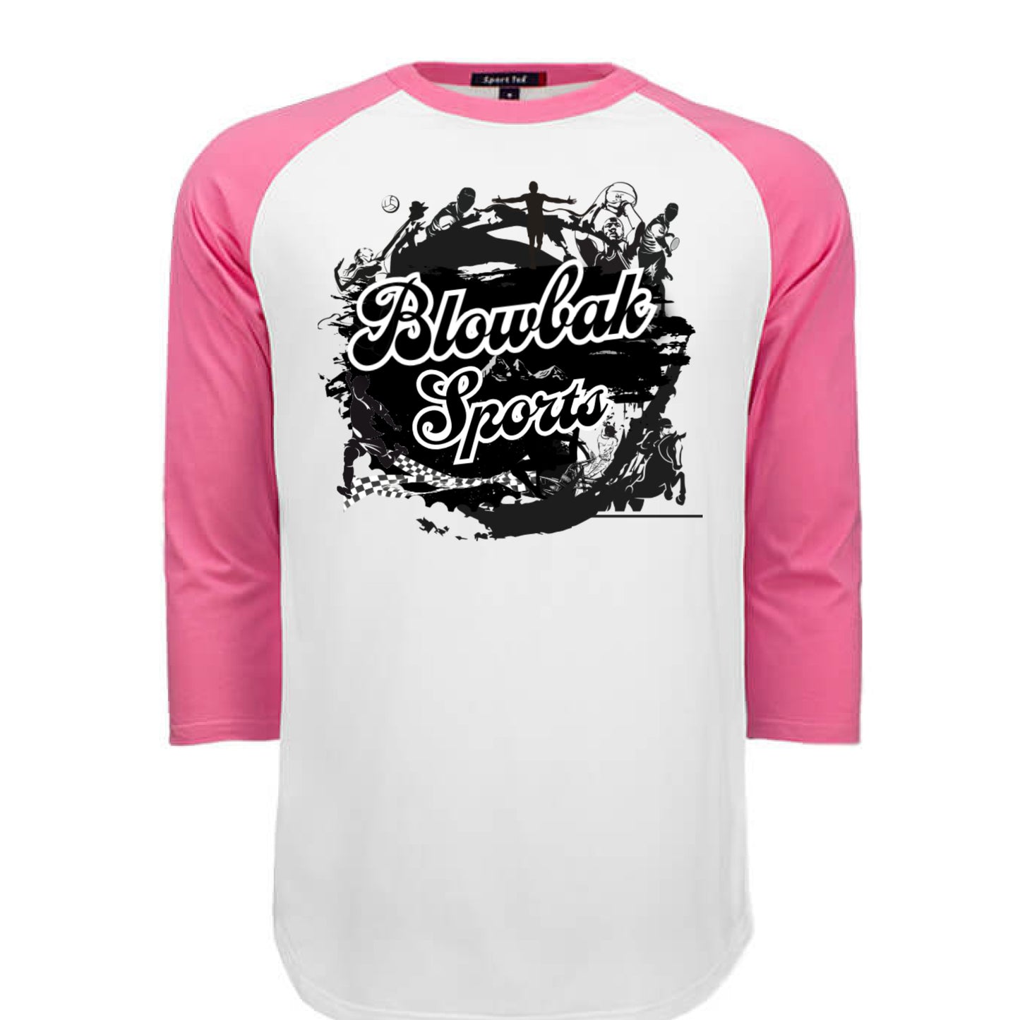 WHITE / BRIGHT PINK - FRONT