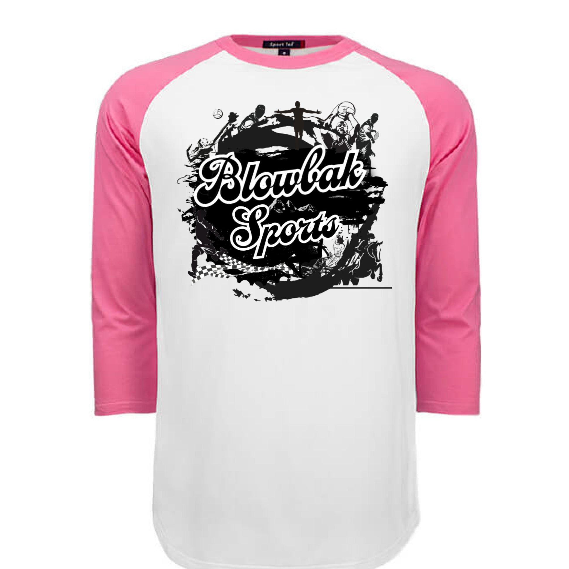 WHITE / BRIGHT PINK - FRONT
