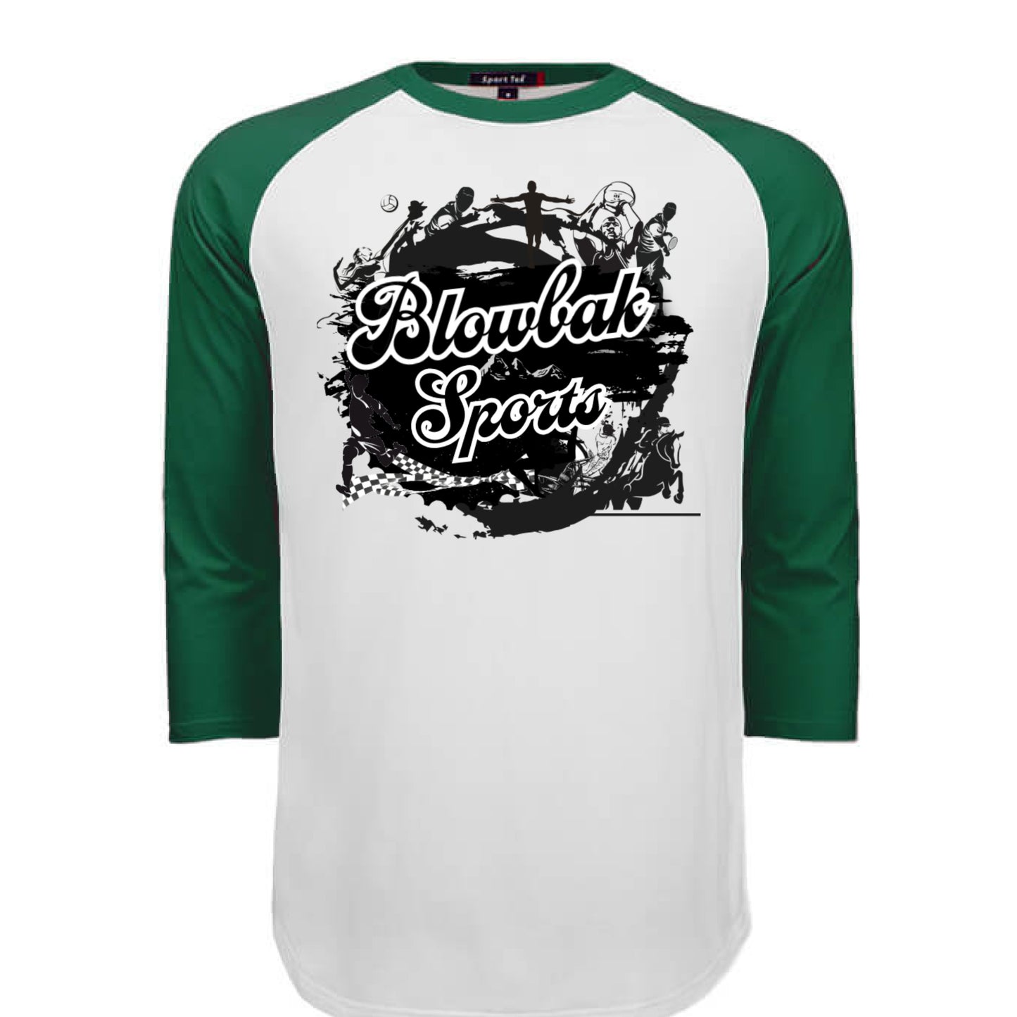 WHITE / FOREST - FRONT