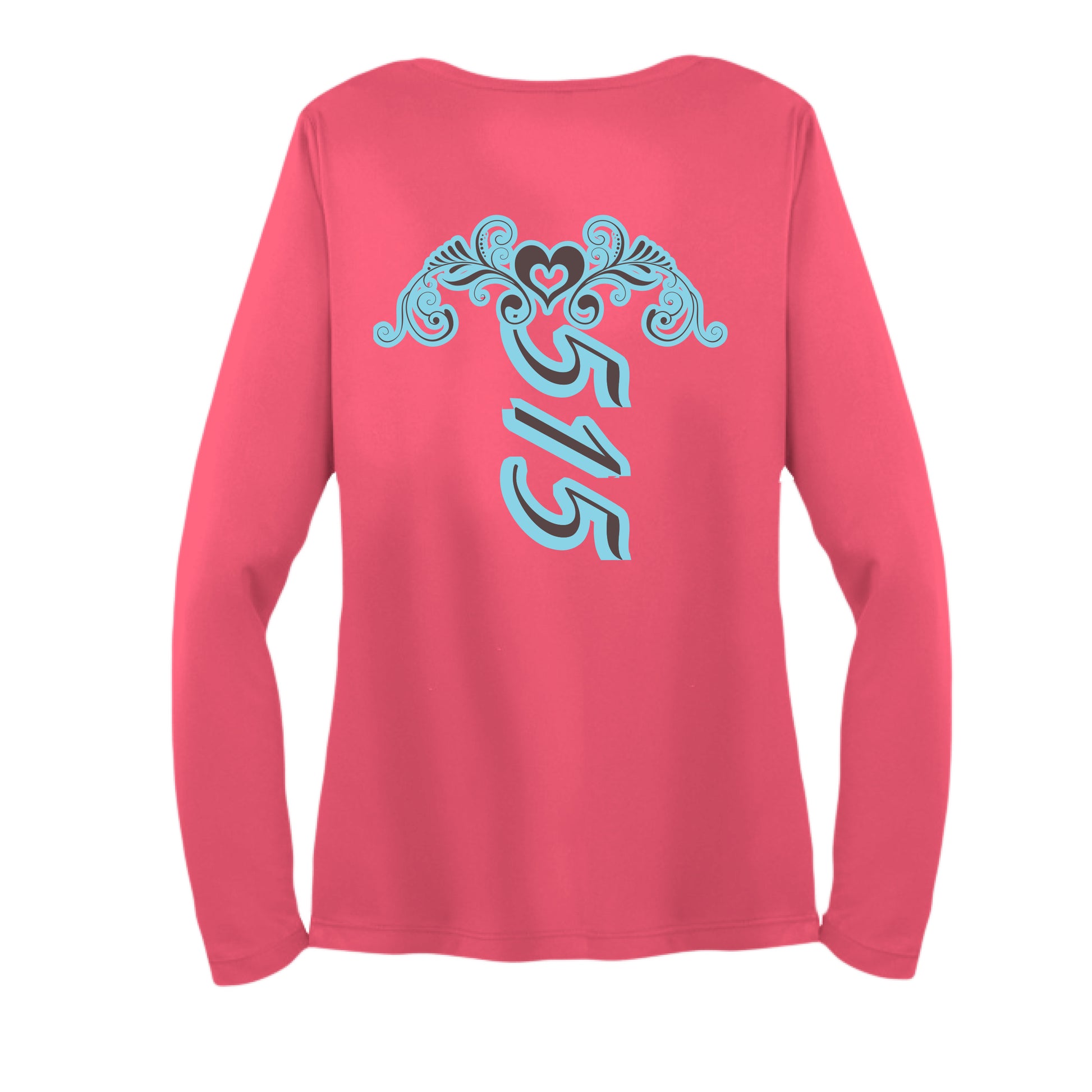 Hot Coral - BACK