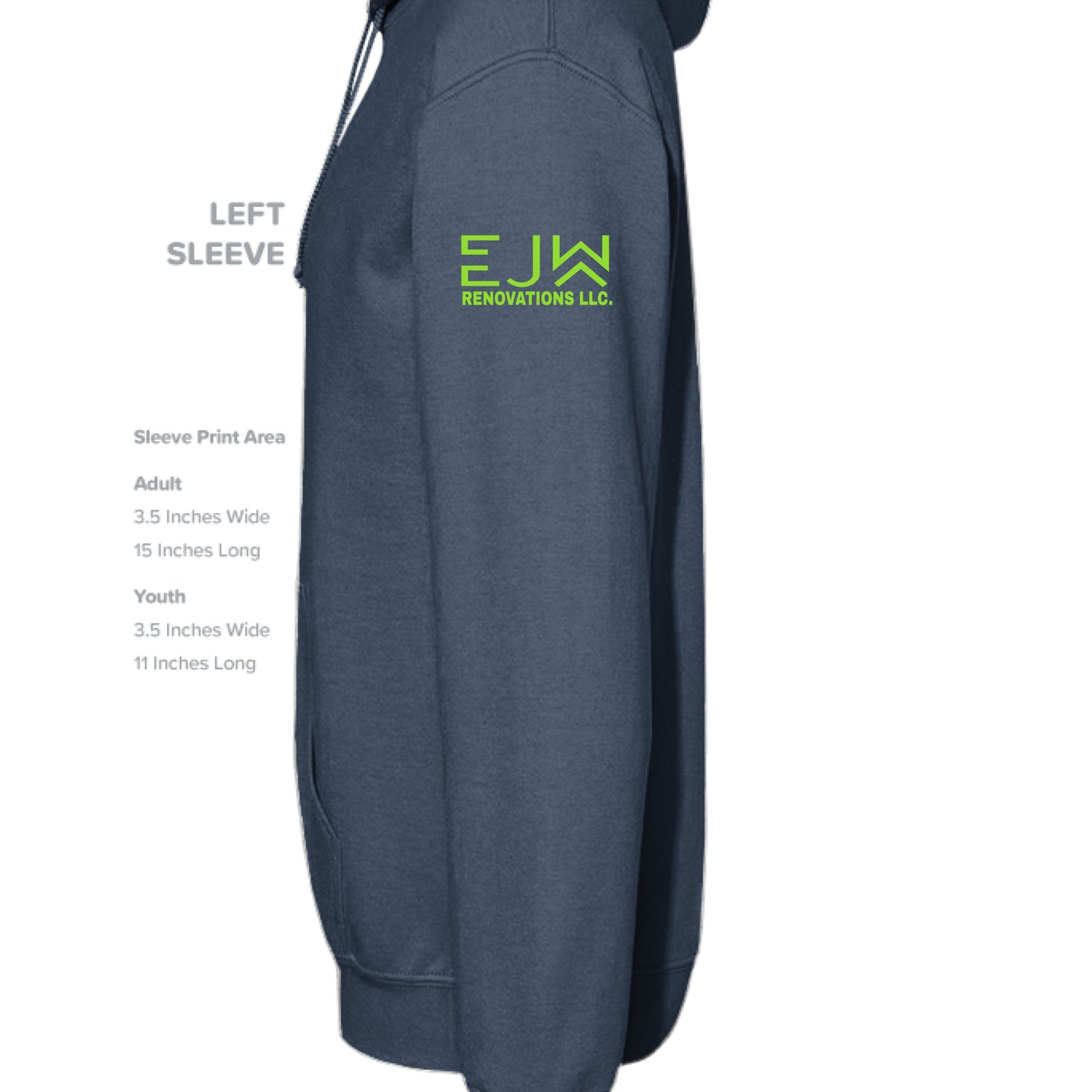 Deep Navy - SLEEVE_LEFT