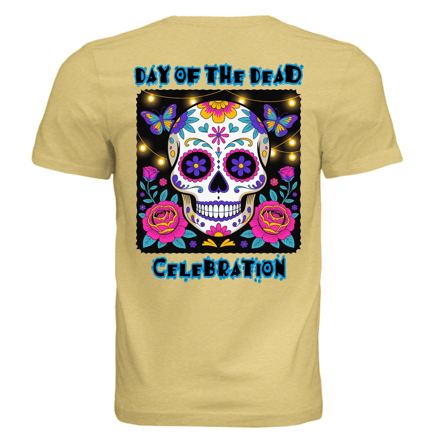 Mustard Triblend - BACK