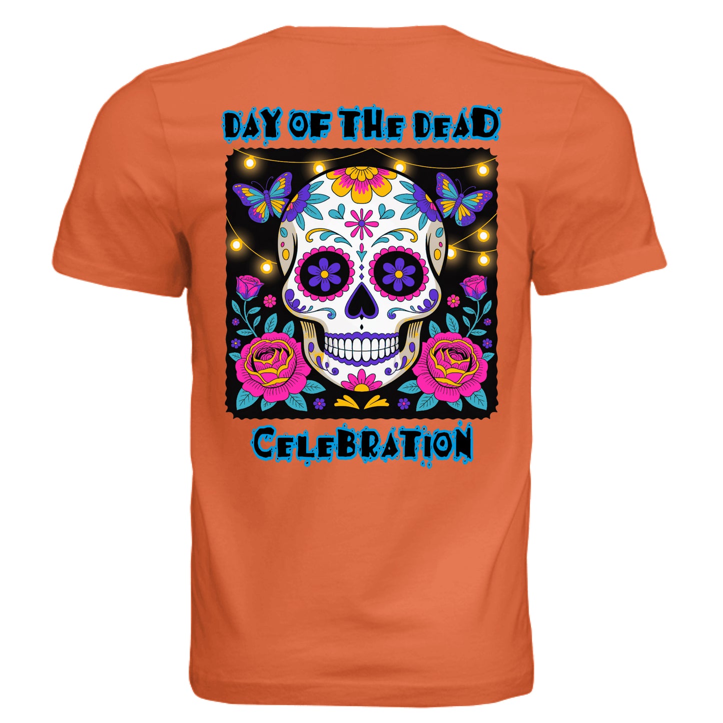 Solid Orange Triblend - BACK