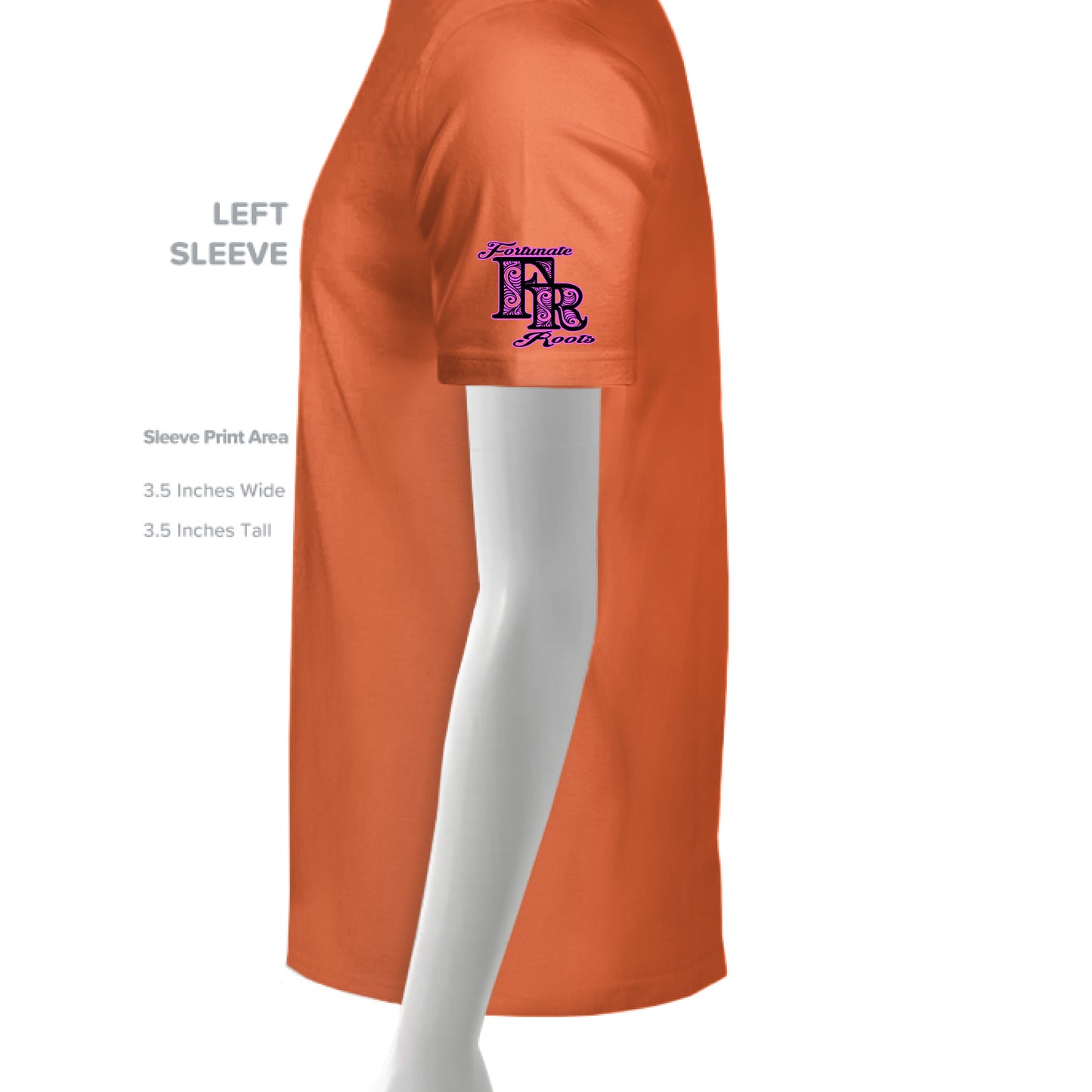 Solid Orange Triblend - SLEEVE_LEFT
