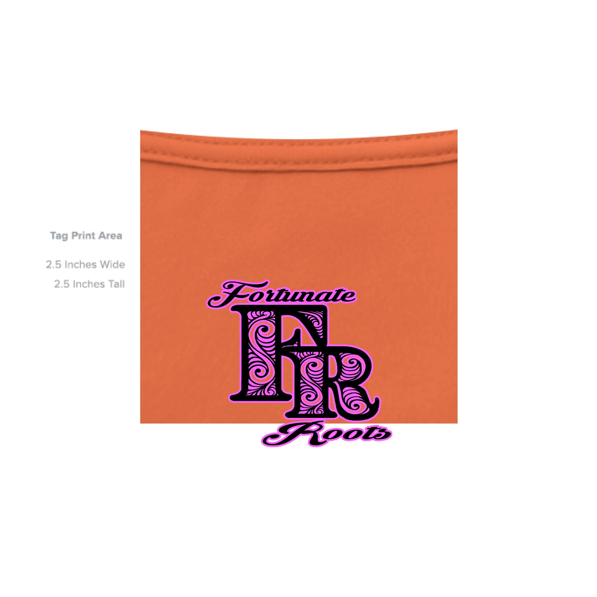 Solid Orange Triblend - INSIDE_TAG_LINE