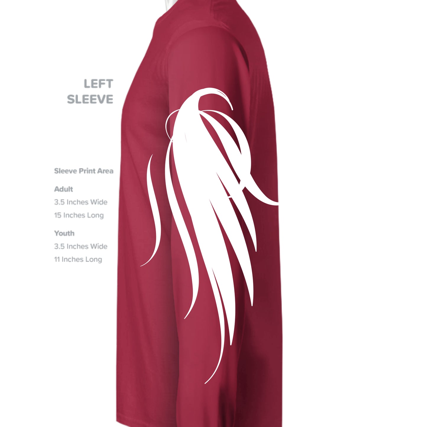 CHERRY RED - SLEEVE_LEFT