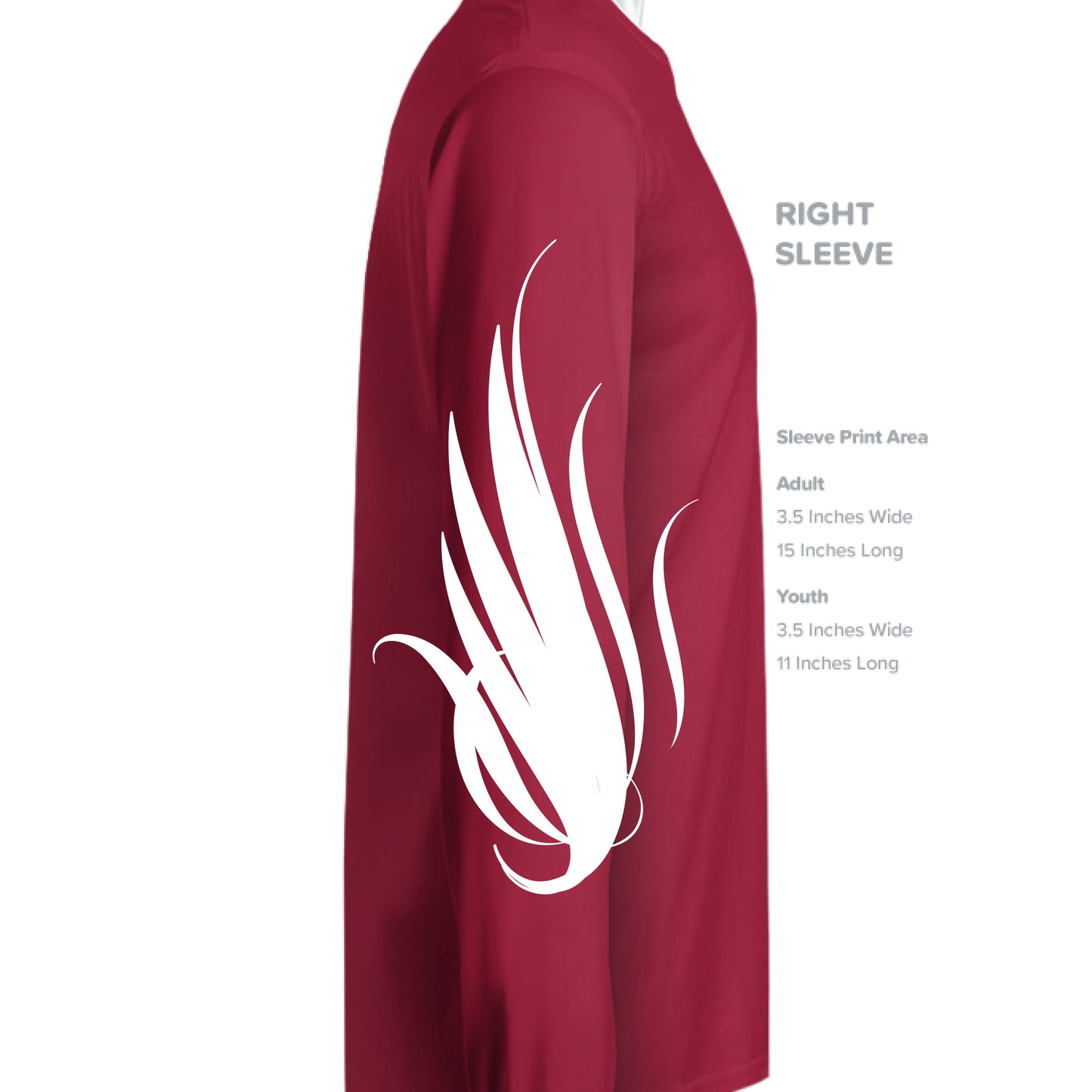 CHERRY RED - SLEEVE_RIGHT