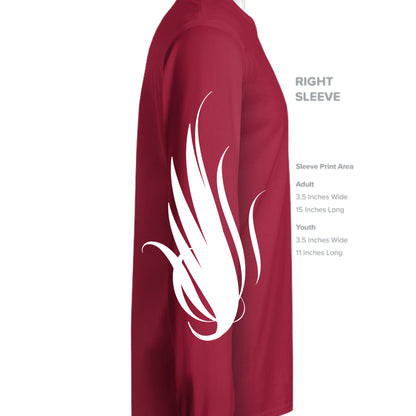 CHERRY RED - SLEEVE_RIGHT