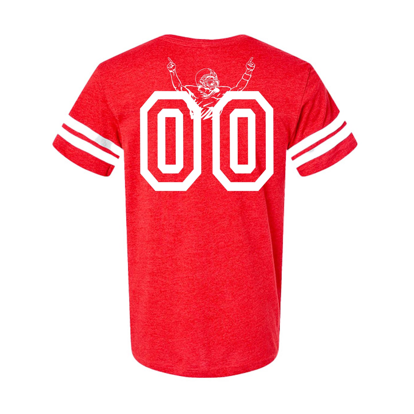 Vintage Red/ White - BACK