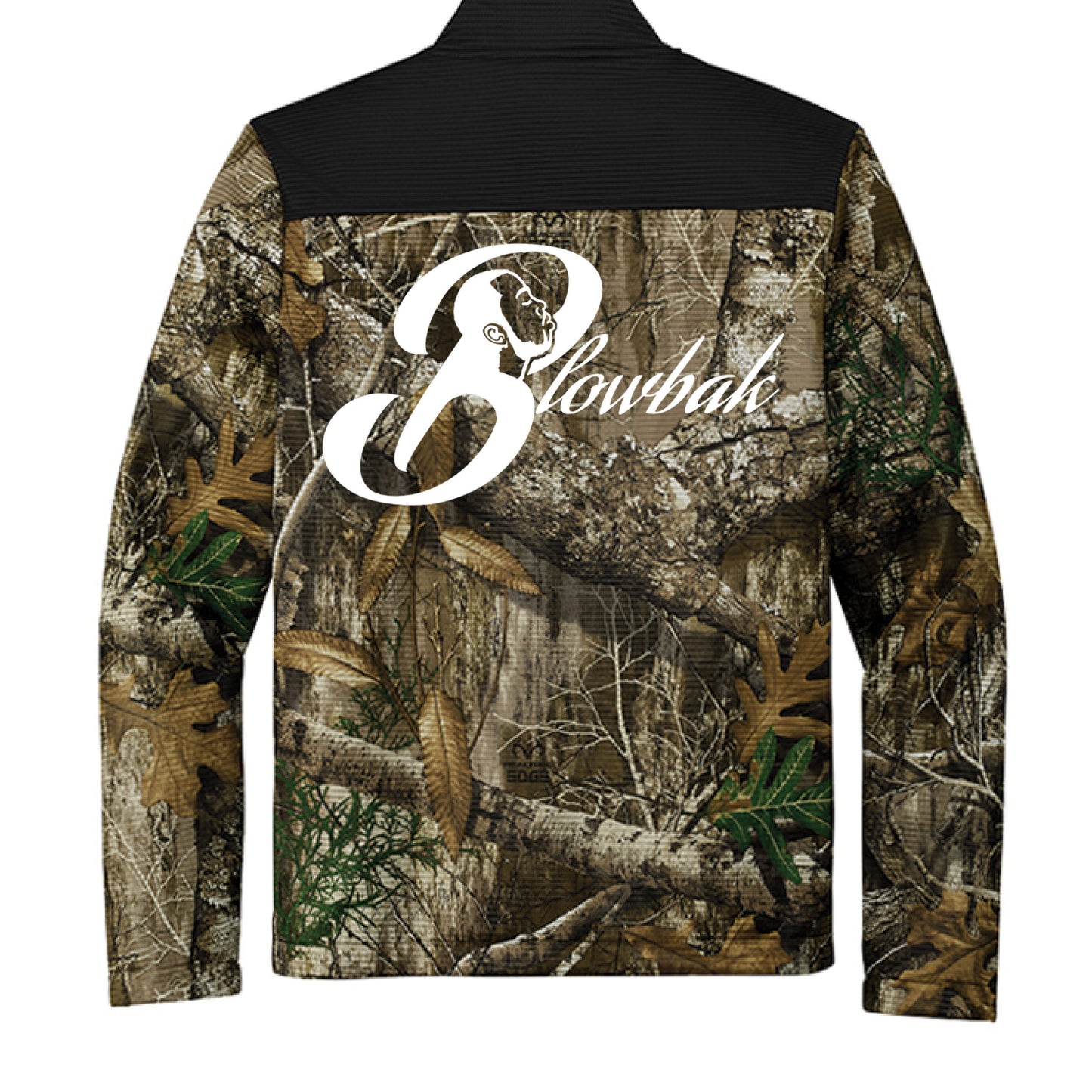 Deep Black/ Realtree Edge - BACK