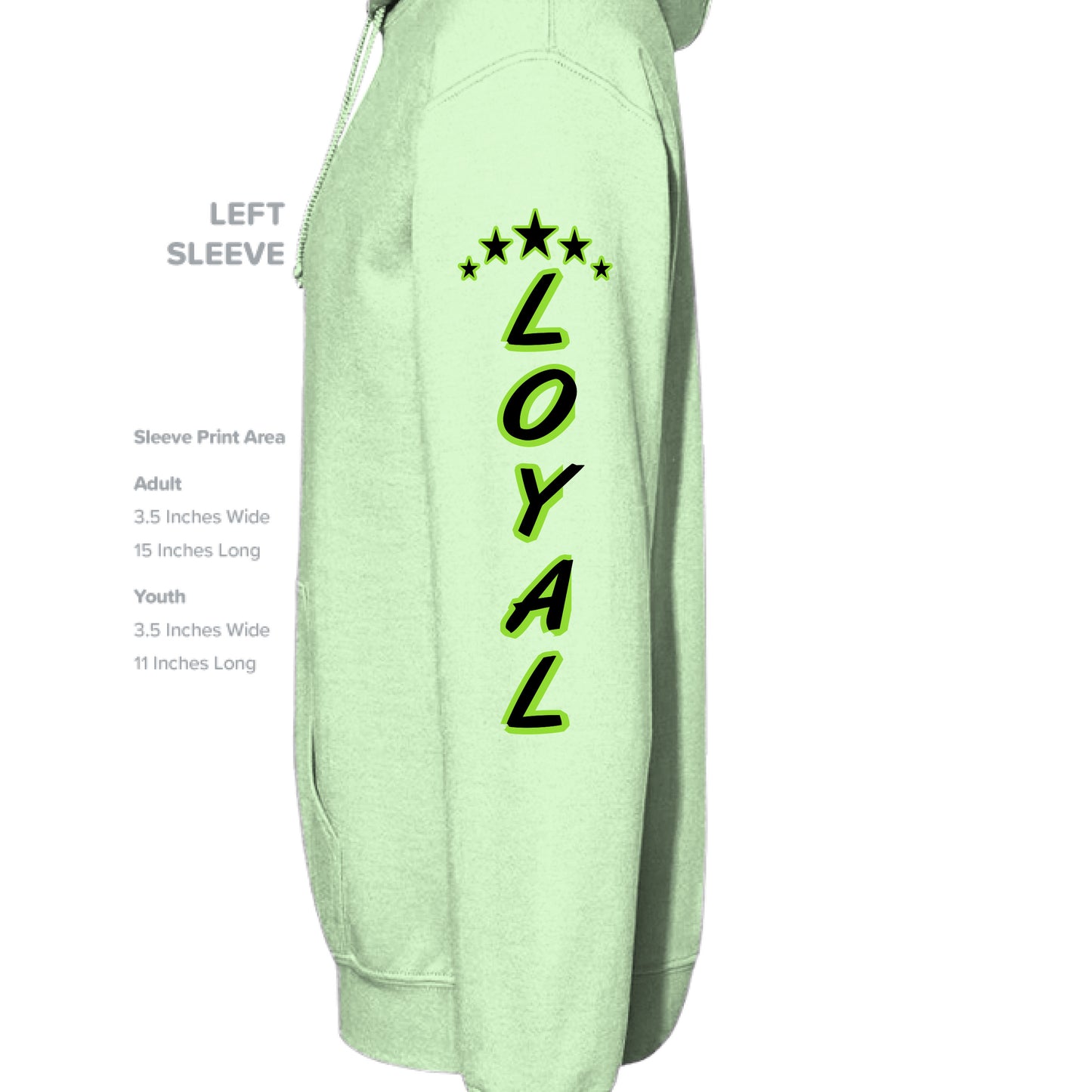 Mint Green - SLEEVE_LEFT