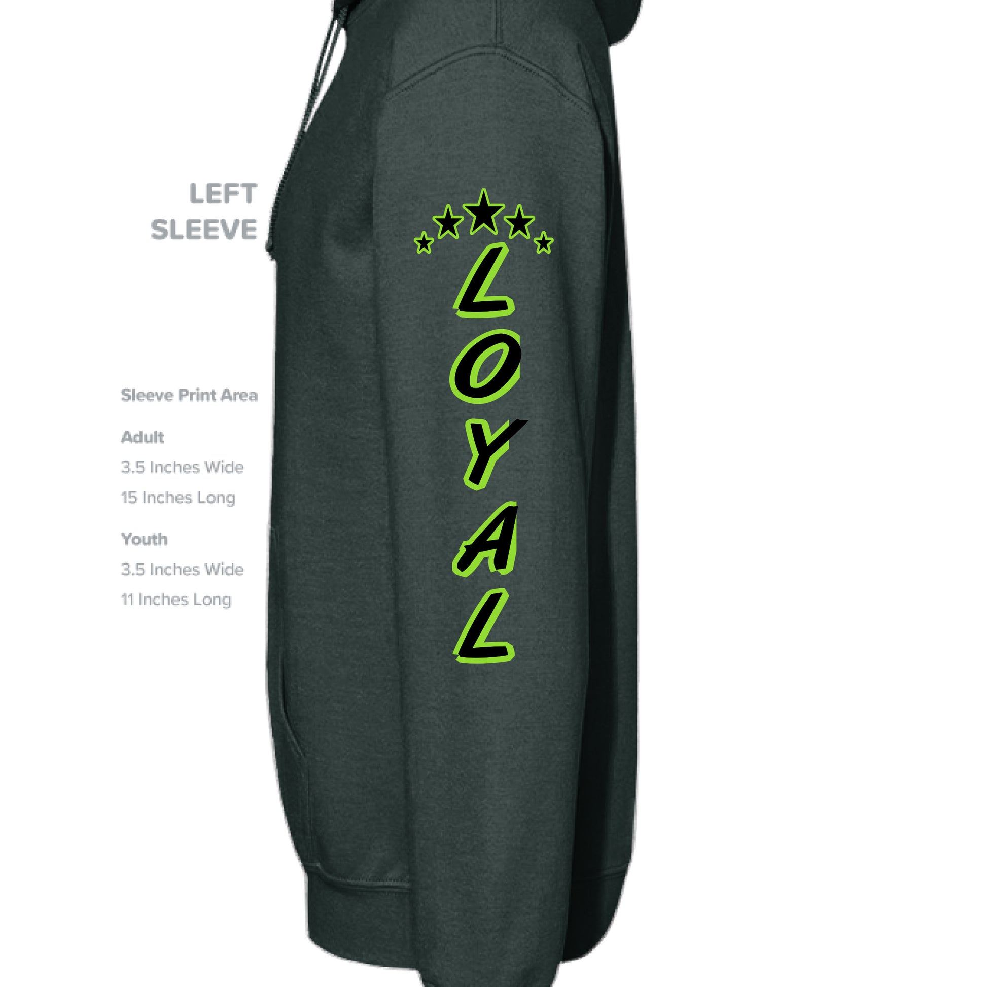 FOREST GREEN - SLEEVE_LEFT