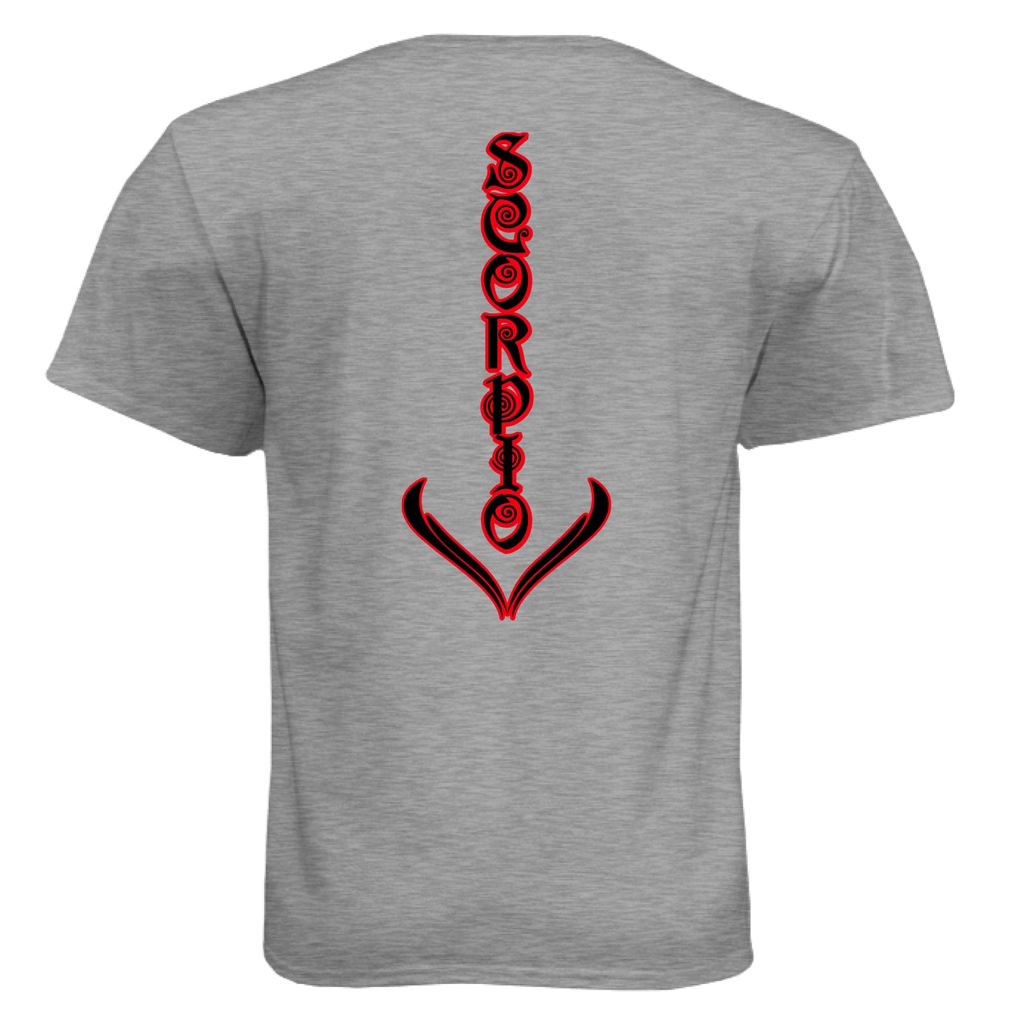 Dark Heather Grey (60/40) - BACK