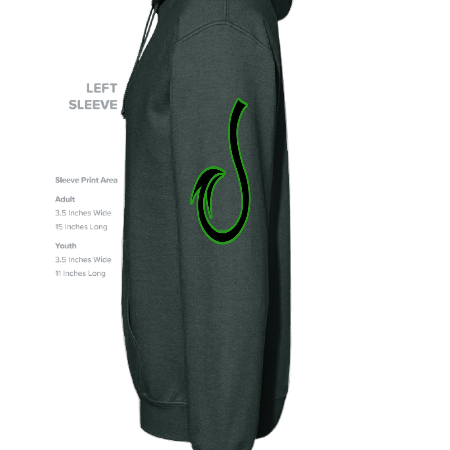 FOREST GREEN - SLEEVE_LEFT