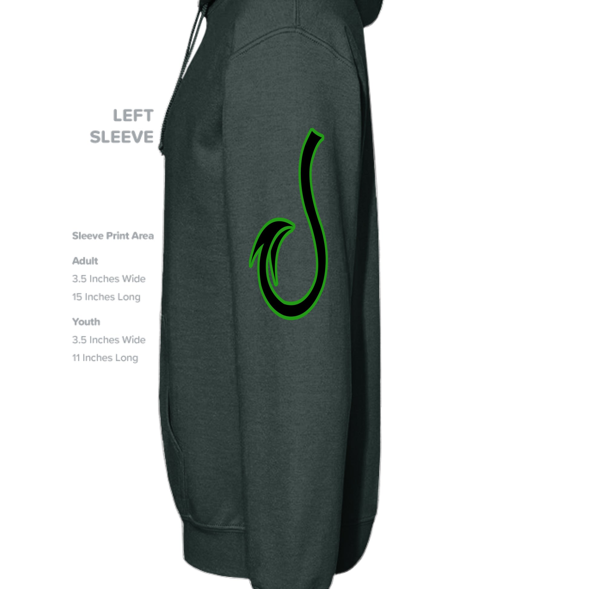 FOREST GREEN - SLEEVE_LEFT