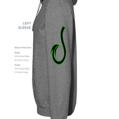 GRAPHITE HEATHER - SLEEVE_LEFT