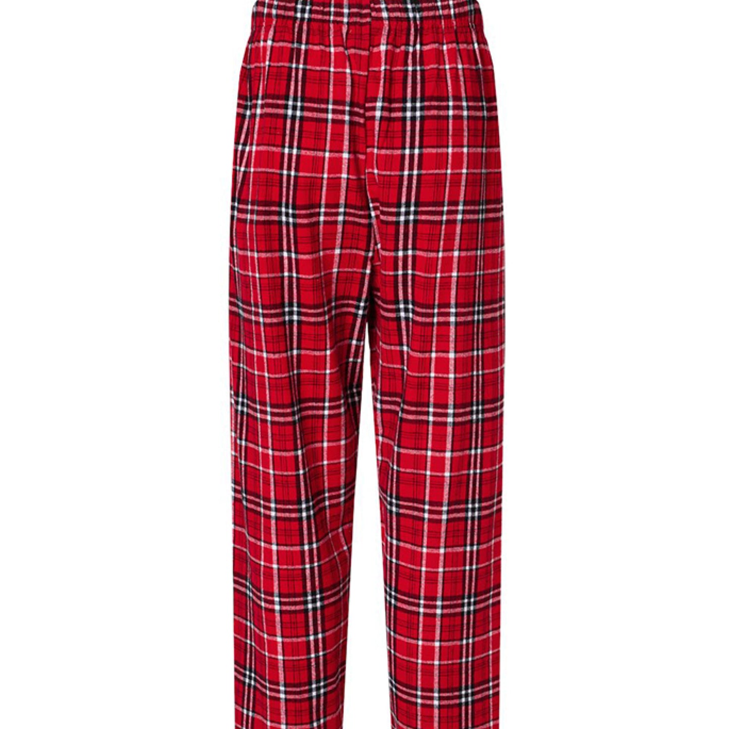 RED/ WHITE PLAID - BACK