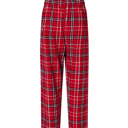 RED/ WHITE PLAID - BACK