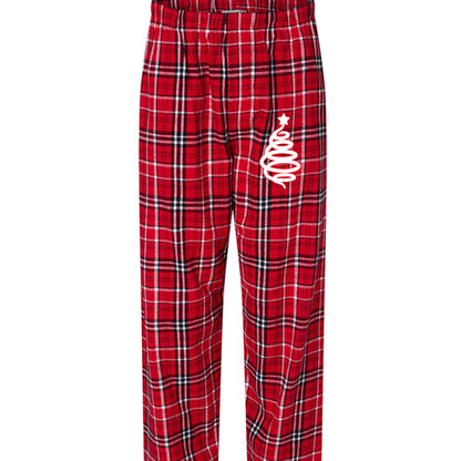 RED/ WHITE PLAID - FRONT