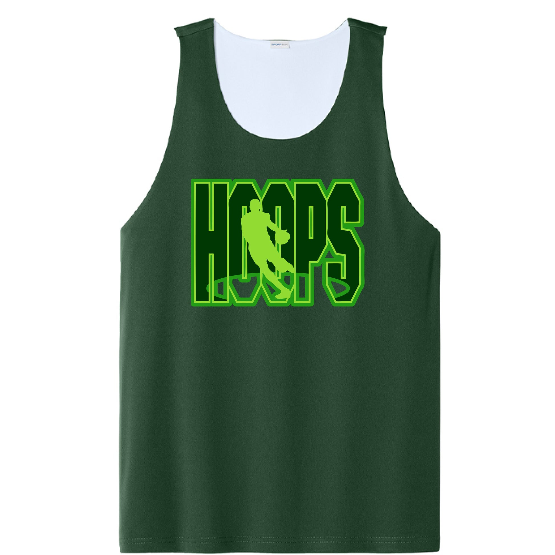 Forest Green/ White - FRONT